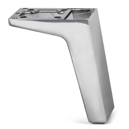3-15/16" (100 mm) Design Adjustable Furniture Leg Chrome